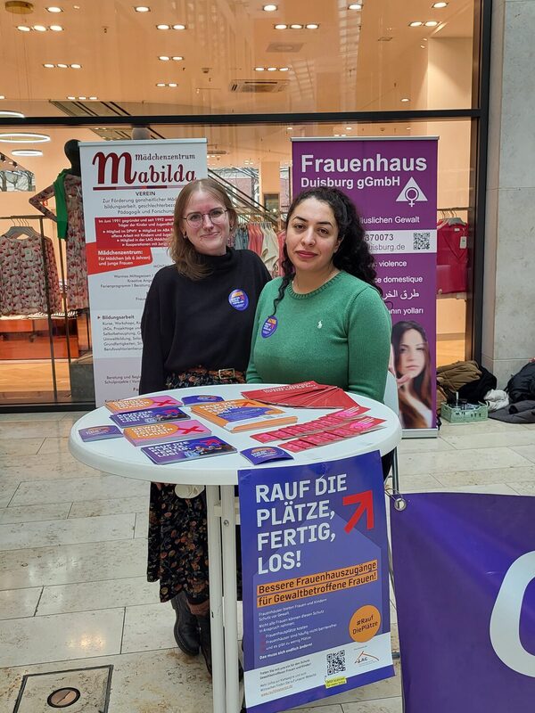 Bild zur Aktion am 8. März im FORUM Duisburg