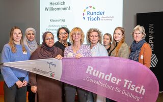 Das Orga-Team des Runden Tisches "Gewaltschutz für Duisburg"