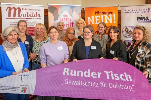 Das Orga-Team des Runden Tisches "Gewaltschutz für Duisburg"