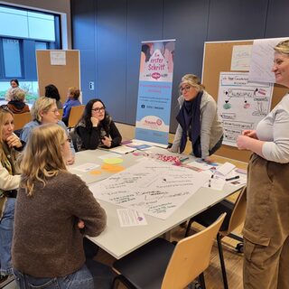 Thementisch 2 mit Anika Walther und Lea Dietrich.