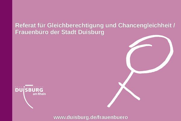 Logo Frauenbüro der Stadt Duisburg