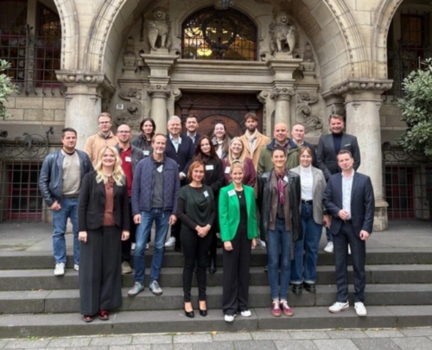 Gruppenfoto der Teilnehmenden des Energiewende-Talks