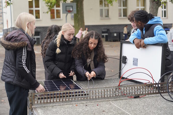 PV2School-Workshop besucht die Gustav-Heinemann-Realschule