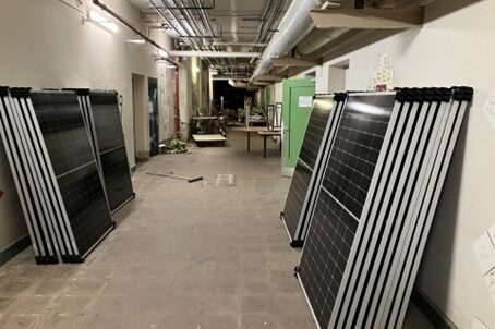 Eingelagerte PV2School-Anlagen