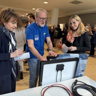 Stabsstelle Klimaschutz mit PV2School auf der 10. Duisburger Bildungskonferenz