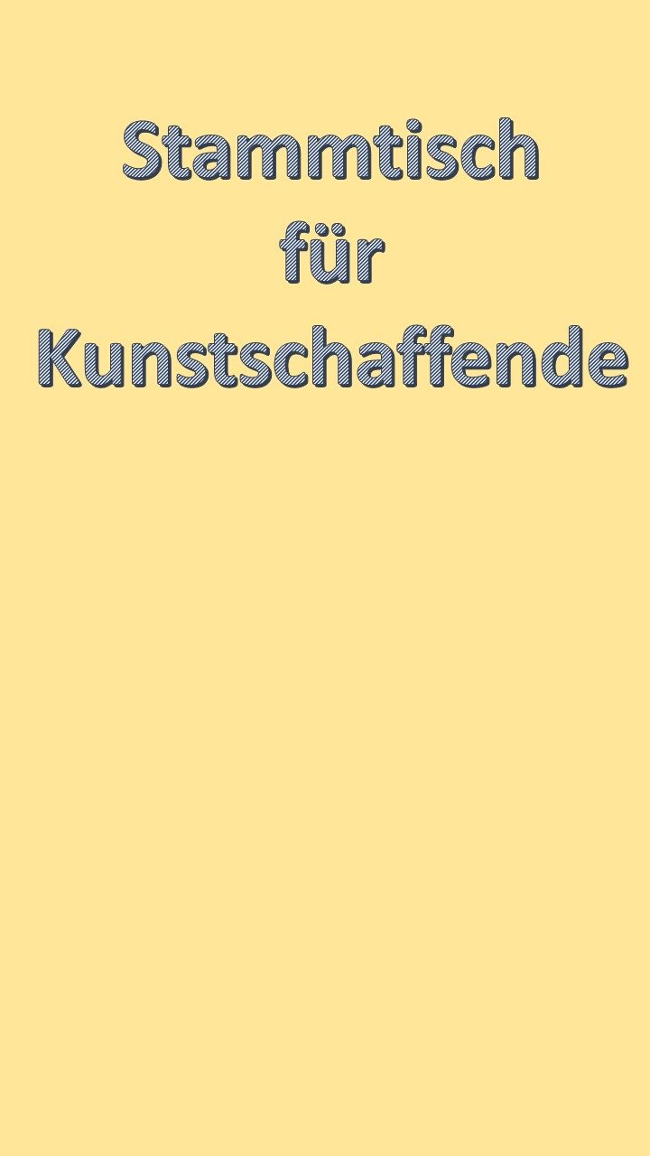 Stammtisch Schriftzug