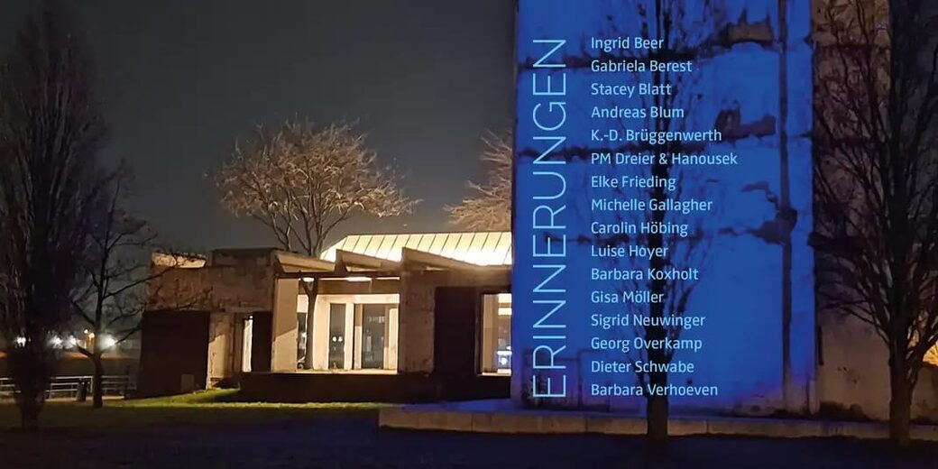 Ausstellung Erinnerungen Flyer