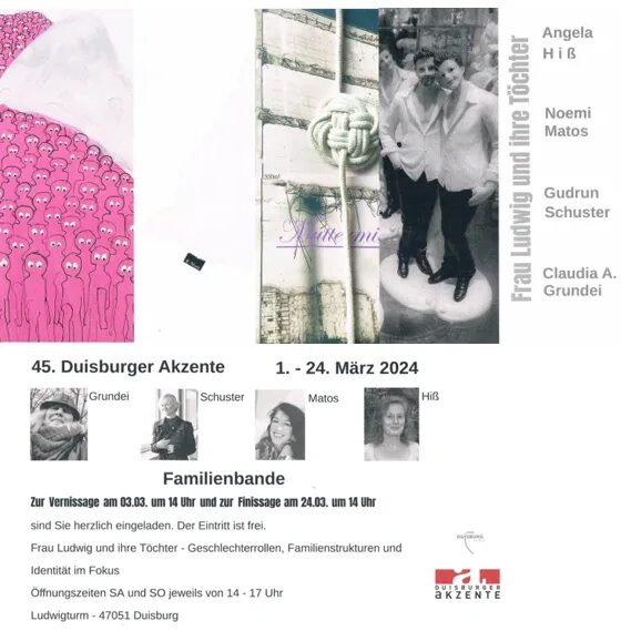 Frau Ludwig und Ihre Töchter