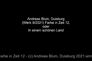 Andreas Blum - Der Moment liegt im Ganzen
