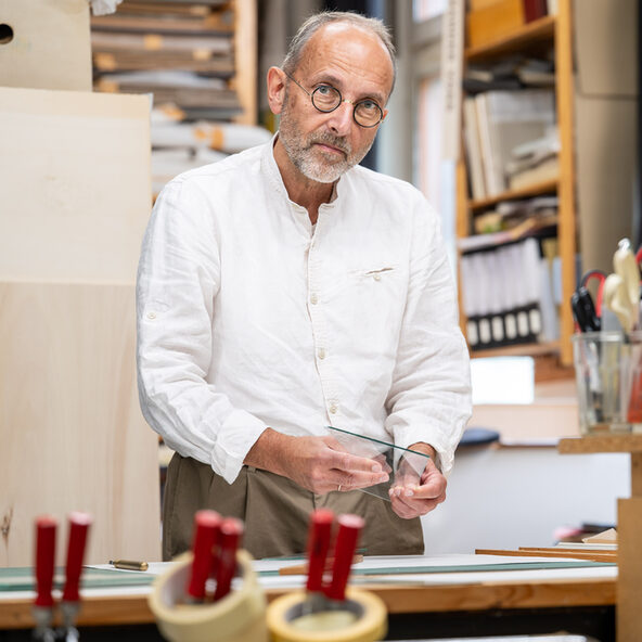 Blauer Farbverlauf Hintergrundbild