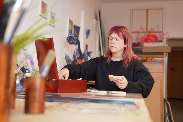 Künstlerin Fee Brandenburg