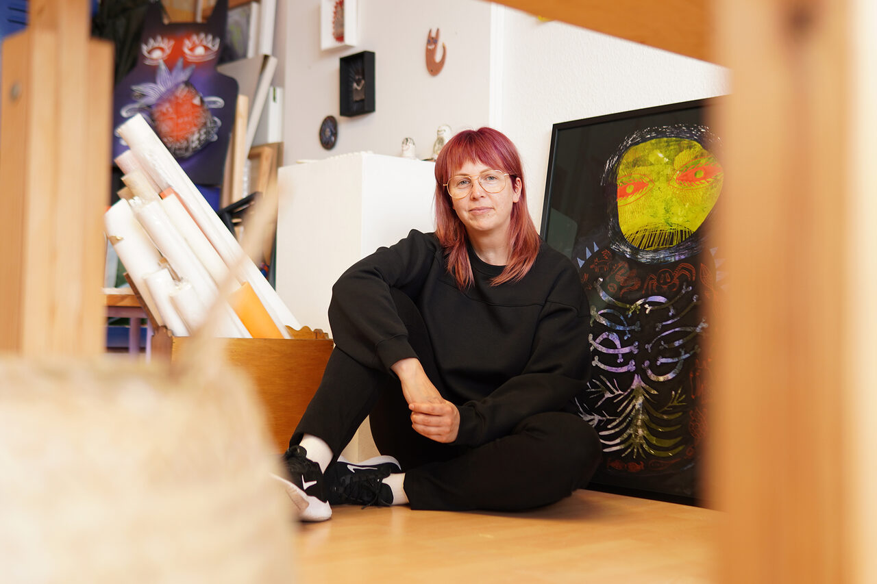 Künstlerin Fee Brandenburg