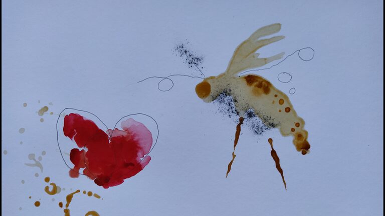 Bild von Angelika Stienecke - Nur einen Flügelschlag lang