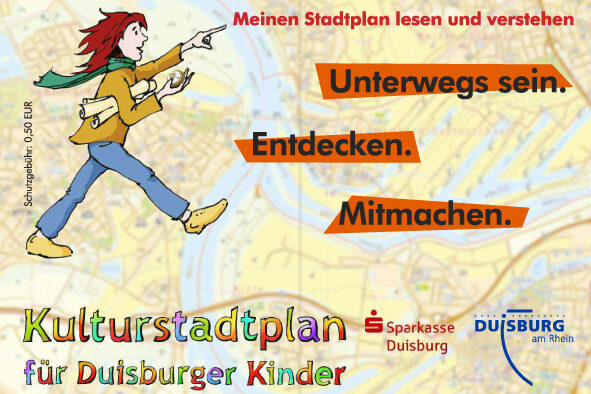 "Unterwegs sein. Entdecken. Mitmachen" Broschüre.