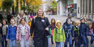 Kinder entdecken ihren Stadtteil bei den Streifzügen Duisburg