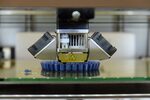 Ein 3D-Drucker bei der Arbeit