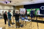 Letzte Vorbereitungen für den großen Livestream