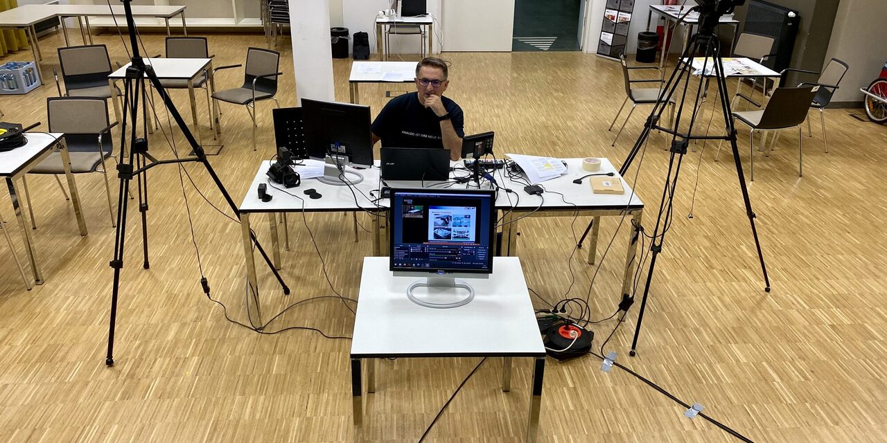 Kameras und Bildschirme