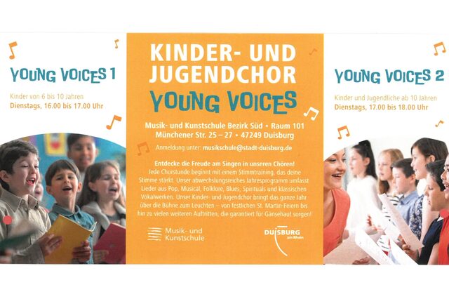 "Young Voices" Flyer
