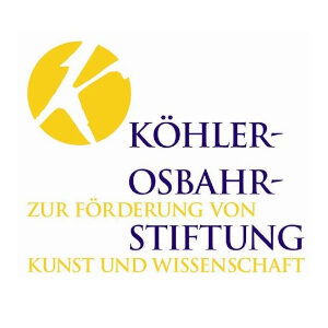 Logo Köhler-Osbahr-Stiftung (Schriftzug: Zur Förderung von Kunst und Wissenschaft)