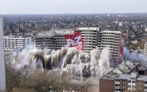 Sprengung weißer Riese