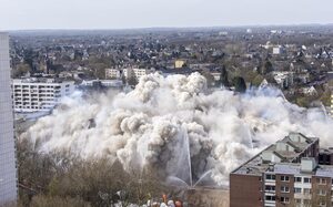 Sprengung weißer Riese