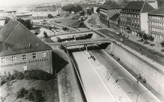 Innenstadt, Nord-Süd-Achse - 1962