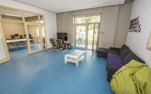 Jugendzentrum "Das Blaue Haus" an der Sedanstraße in Duisburg-Hochfeld