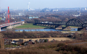Brücke A42 und Haus-Knipp-Brücke