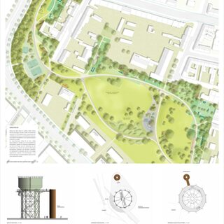 Entwurf Rehwaldt Landschaftsarchitekten, Dresden mit pussert kosch architekten, Dresden Blatt 4