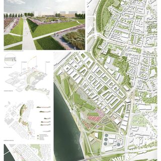 Entwurf A24 Landschaft Landschaftsarchitektur GmbH, Berlin mit Holzer Kobler Architekturen, Berlin Blatt 2