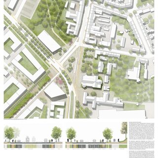 Entwurf A24 Landschaft Landschaftsarchitektur GmbH, Berlin mit Holzer Kobler Architekturen, Berlin Blatt 5