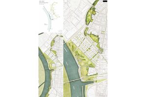 Entwurf bbzl landschaften städtebau, Berlin mit bayer | uhrig Architekten PartGmbB, Kaiserslautern Blatt 1