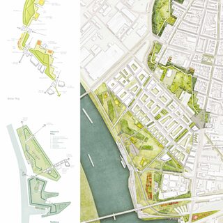 Entwurf bbzl landschaften städtebau, Berlin mit bayer | uhrig Architekten PartGmbB, Kaiserslautern Blatt 2