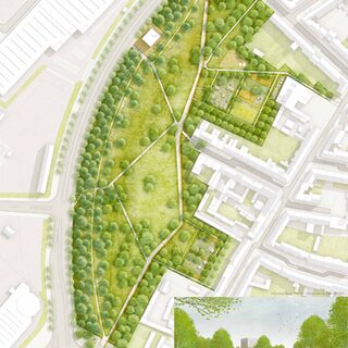Entwurf bbzl landschaften städtebau, Berlin mit bayer | uhrig Architekten PartGmbB, Kaiserslautern Blatt 3