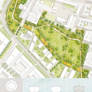 Entwurf bbzl landschaften städtebau, Berlin mit bayer | uhrig Architekten PartGmbB, Kaiserslautern Blatt 4