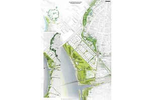 Entwurf KRA FT.RAU M, Krefeld mit Werner Sobek Design, Stuttgart Blatt 1