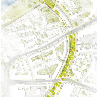 Entwurf Umgestaltung Kuhlenwall - Lohrberg Stadtlandschaftsarchitektur