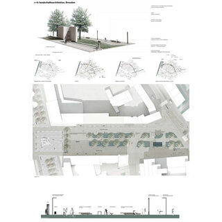 Entwurf Umgestaltung Kuhlenwall - r-b Landschaftsarchitektur