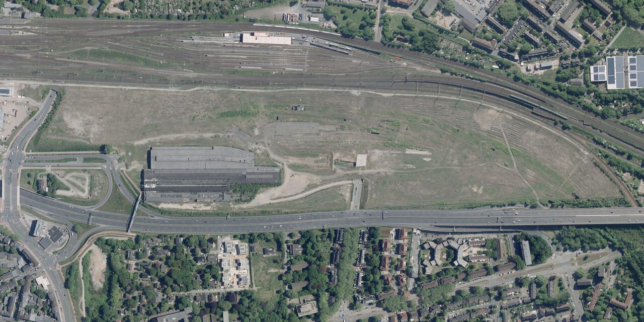 Luftbild Gelände Am alten Güterbahnhof