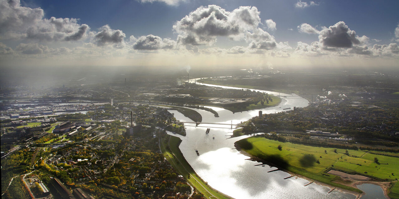 Luftaufnahme Duisburg