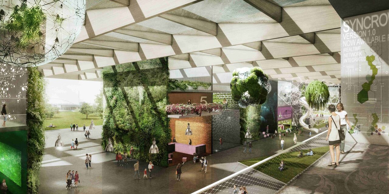 Computergrafik IGA-Pavillon