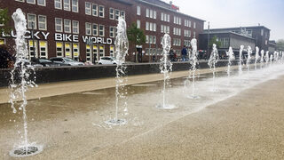 Brunnen am Bahnhofsvorplatz