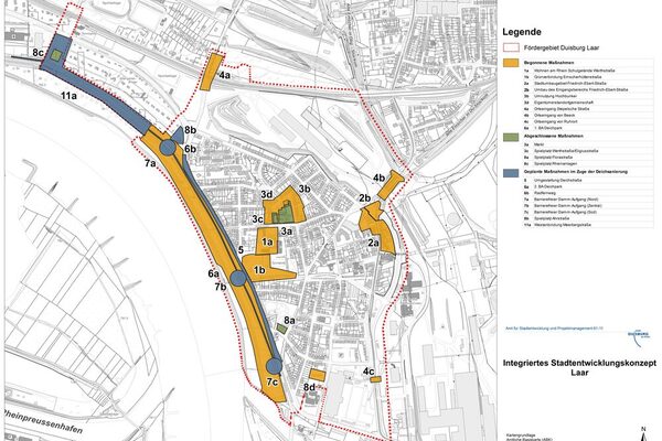 Maßnahmeübersicht Laar