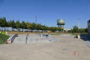 Skateranlage im Rheinpark