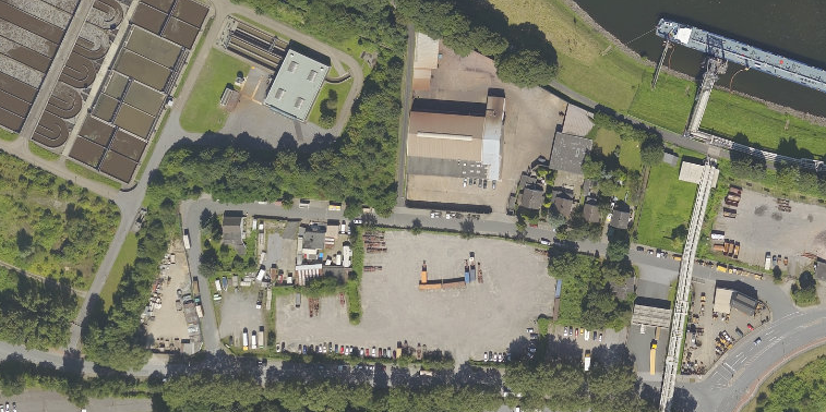 Luftaufnahme Am Blumenkampshof
