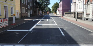 Bahnhofstraße am 7.8.2020