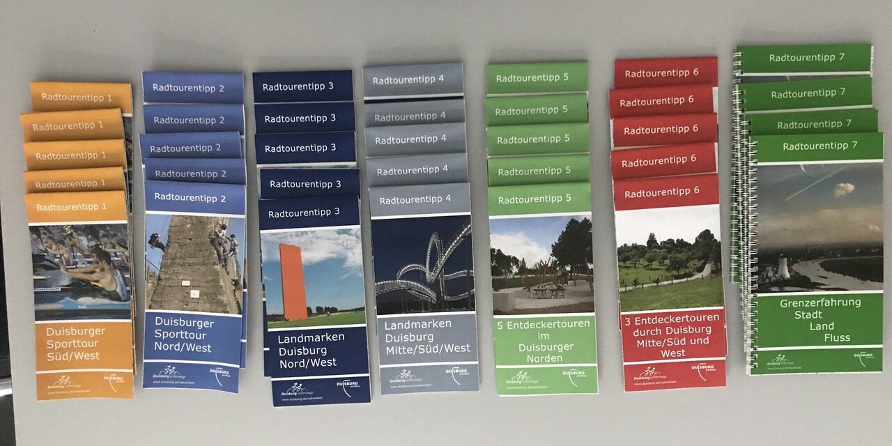 Auslage Radtourentipps