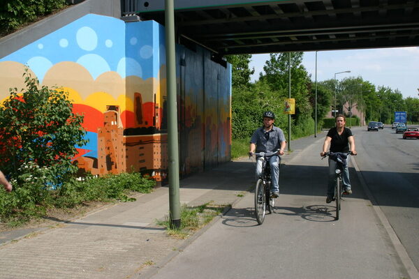 Bild von einem "anderen" Radweg