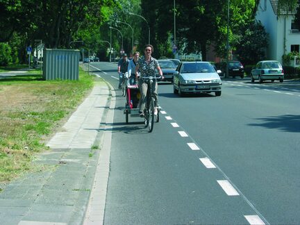 Bild von einem Schutzstreifen